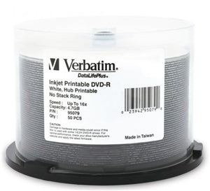Verbatim DataLifePlus 16x DVD-R Media 4.7 GB 50 pc(s)