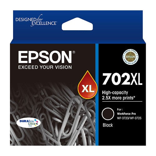 Epson 702XL ink cartridge 1 pc(s) High (XL) Yield Black
