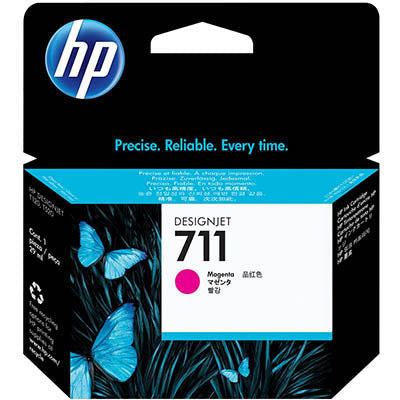 HP 711 29-ml Magenta DesignJet Ink Cartridge