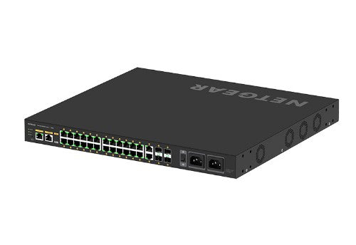 NETGEAR M4250-26G4F-PoE++ Managed L2/L3/L4 Gigabit Ethernet (10/100/1000) Power over Ethernet (PoE) 1U Black