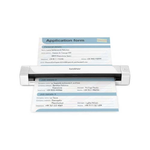 Brother DS-640 scanner Handheld scanner 1200 x 1200 DPI A4 Black, White