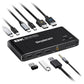 Simplecom KM470 laptop dock/port replicator Docking USB 3.2 Gen 1 (3.1 Gen 1) Type-A Black
