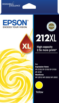 Epson 212XL ink cartridge 1 pc(s) High (XL) Yield Yellow