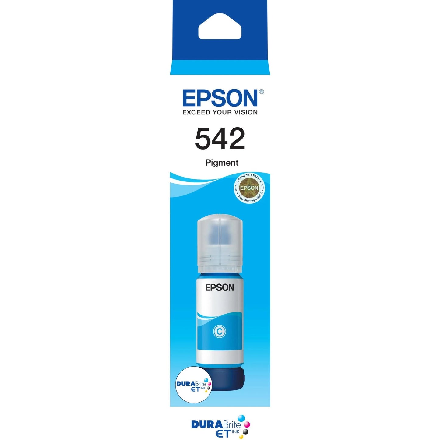 Epson T542 DURABrite EcoTank Ink Bottle (Cyan)