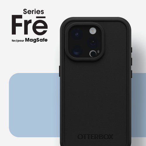 OtterBox Frē Series för iPhone 15 Pro, Black
