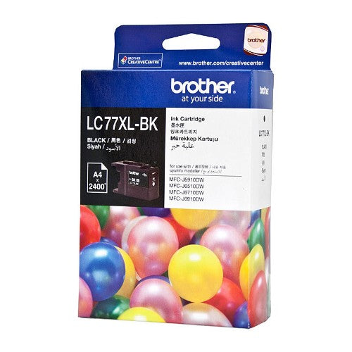 Brother LC77XLBK ink cartridge 1 pc(s) Original High (XL) Yield Photo black