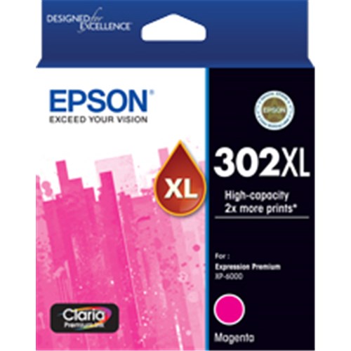 Epson 302XL ink cartridge High (XL) Yield Magenta