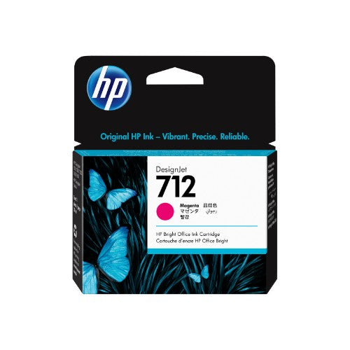 HP 712 29-ml Magenta DesignJet Ink Cartridge