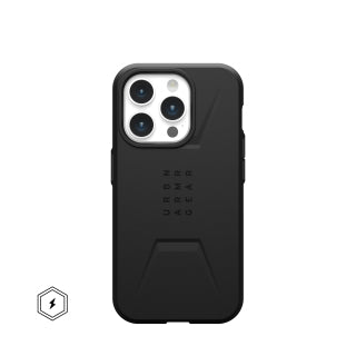Urban Armor Gear Civilian Magsafe mobile phone case 15.5 cm (6.1") Cover Black