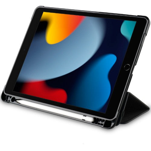 OtterBox React Folio Case for iPad 8th/9th gen, Shockproof, Drop proof, Ultra-Slim Protective Folio Case, Tested to Military Standard, Black