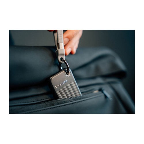 Verbatim Pocket SSD USB 3.2 Gen 2 1TB Black/Grey
