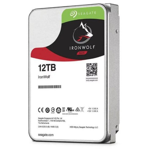 Seagate NAS HDD IronWolf internal hard drive 12 TB 7200 RPM 256 MB 3.5" Serial ATA III