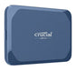 Crucial X10 2 TB USB Type-C USB 3.2 Gen 2x2 Blue