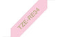 Brother TZE-RE34 label-making tape Gold on Pink