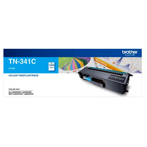 Brother TN-341C toner cartridge 1 pc(s) Original Cyan