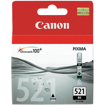 Canon CLI-521BK Black Ink Cartridge