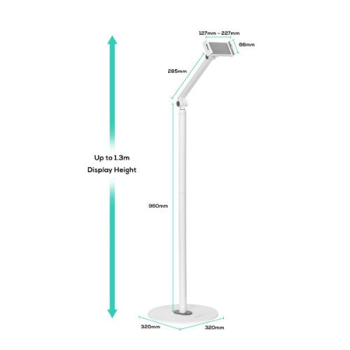 MBeat activiva Universal Passive holder Mobile phone/Smartphone, Portable game console, Tablet/UMPC White