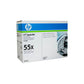 HP 55X High Yield Black Original LaserJet Toner Cartridge