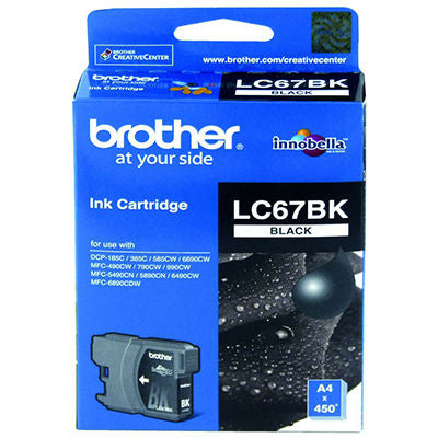 Brother LC67BK ink cartridge Original Black