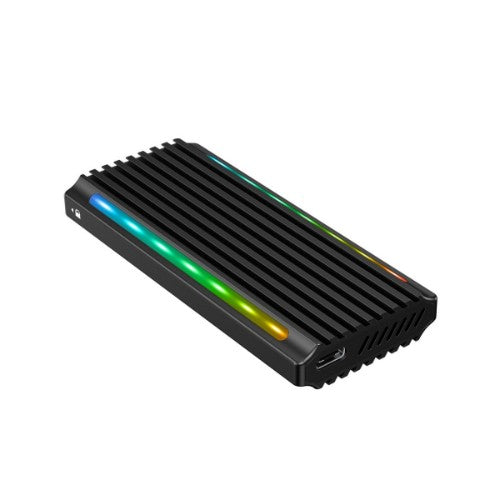 Simplecom SE525 storage drive enclosure SSD enclosure Black M.2