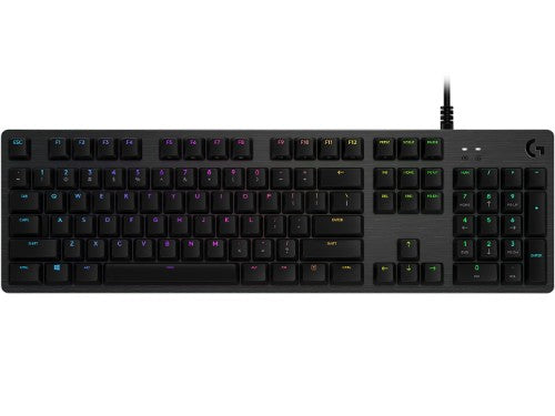 Logitech G 920-008949 keyboard Gaming USB QWERTY English Carbon