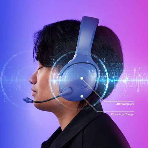 HyperX Cloud Jet - Wireless Gaming Headset (Light Blue)