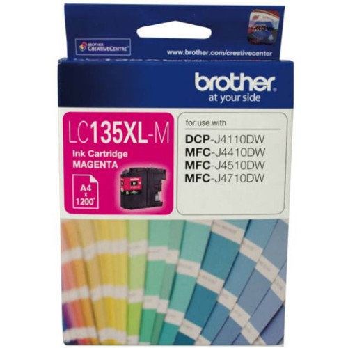 Brother LC135XLM ink cartridge 1 pc(s) Original Magenta
