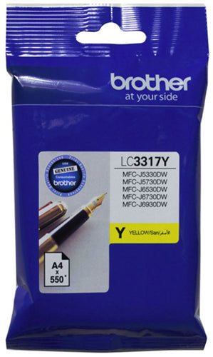 Brother LC3317Y ink cartridge 1 pc(s) Original High (XL) Yield Yellow