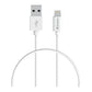 Verbatim 66580 lightning cable 0.5 m White