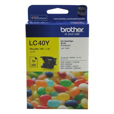 Brother LC40Y ink cartridge 1 pc(s) Original Yellow