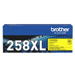 Brother TN258XLY toner cartridge 1 pc(s) Original Yellow