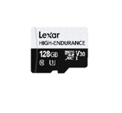 Lexar High-Endurance 128 GB MicroSDXC UHS-I Class 10