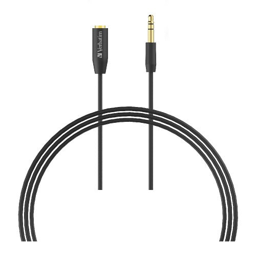 Verbatim 66574 audio cable 3 m 3.5mm Black