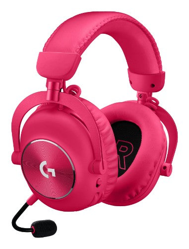 Logitech G 981-001276 headphones/headset Wireless Head-band Gaming Bluetooth Pink