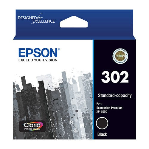 Epson 302 ink cartridge 1 pc(s) Standard Yield Black