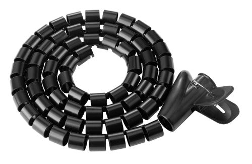 Brateck HC-15-B cable organizer Universal Cable sleeve Black 1 pc(s)