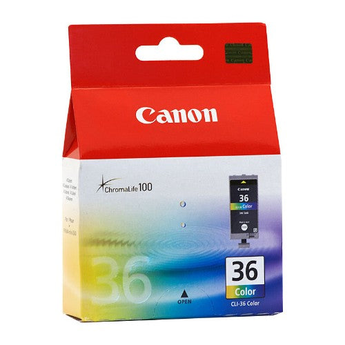 Canon CLI-36C ink cartridge Original Blue, Green, Yellow