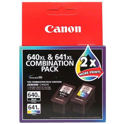 Canon PG-640XL + CL-641XL ink cartridge 2 pc(s) Original High (XL) Yield Black, Cyan, Magenta, Yellow