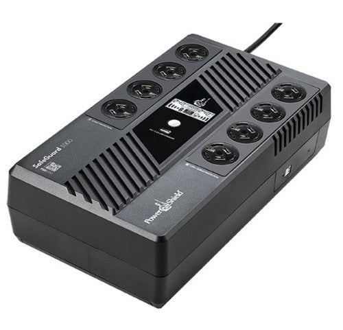 PowerShield SafeGuard 1000 uninterruptible power supply (UPS) Line-Interactive 1 kVA 600 W 8 AC outlet(s)