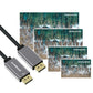 MBeat ToughLink 1.8 m DisplayPort Aluminium