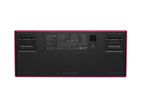 Logitech G 920-012426 keyboard Gaming RF Wireless + Bluetooth QWERTY English Pink