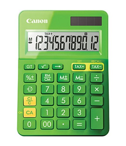 Canon LS-123k calculator Desktop Basic Green