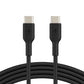 Belkin CAB003BT2MBK USB cable 2 m USB C Black
