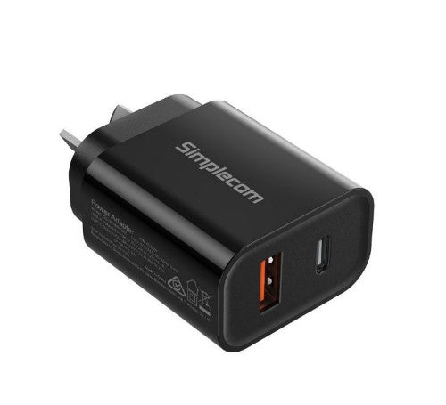 Simplecom CU220 mobile device charger Black Indoor