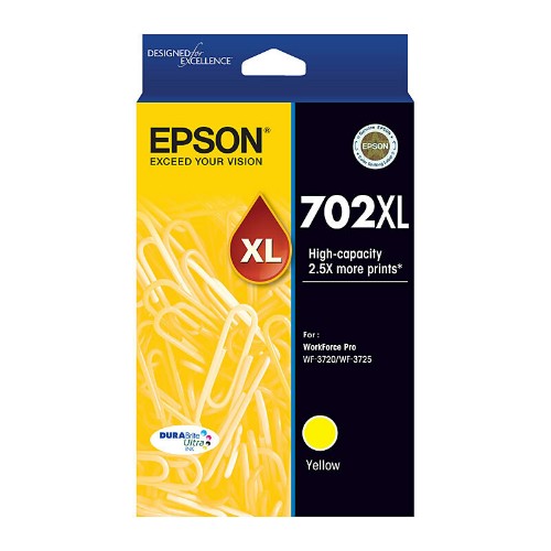 Epson 702XL ink cartridge 1 pc(s) High (XL) Yield Yellow