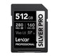 Lexar LSDSIPR512G-BNNNG memory card 512 GB SDXC UHS-II Class 10