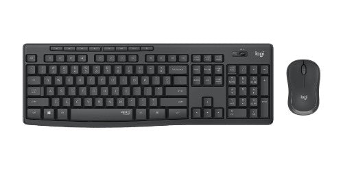 Logitech 920-009814 keyboard Mouse included Office RF Wireless English Graphite