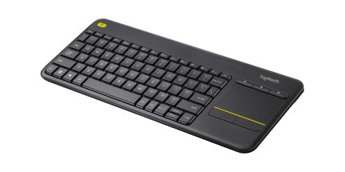 Logitech 920-007165 keyboard TV RF Wireless English Black