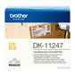 Brother DK-11247 label-making tape Black on white