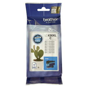 Brother LC436XLC ink cartridge 1 pc(s) Original Cyan